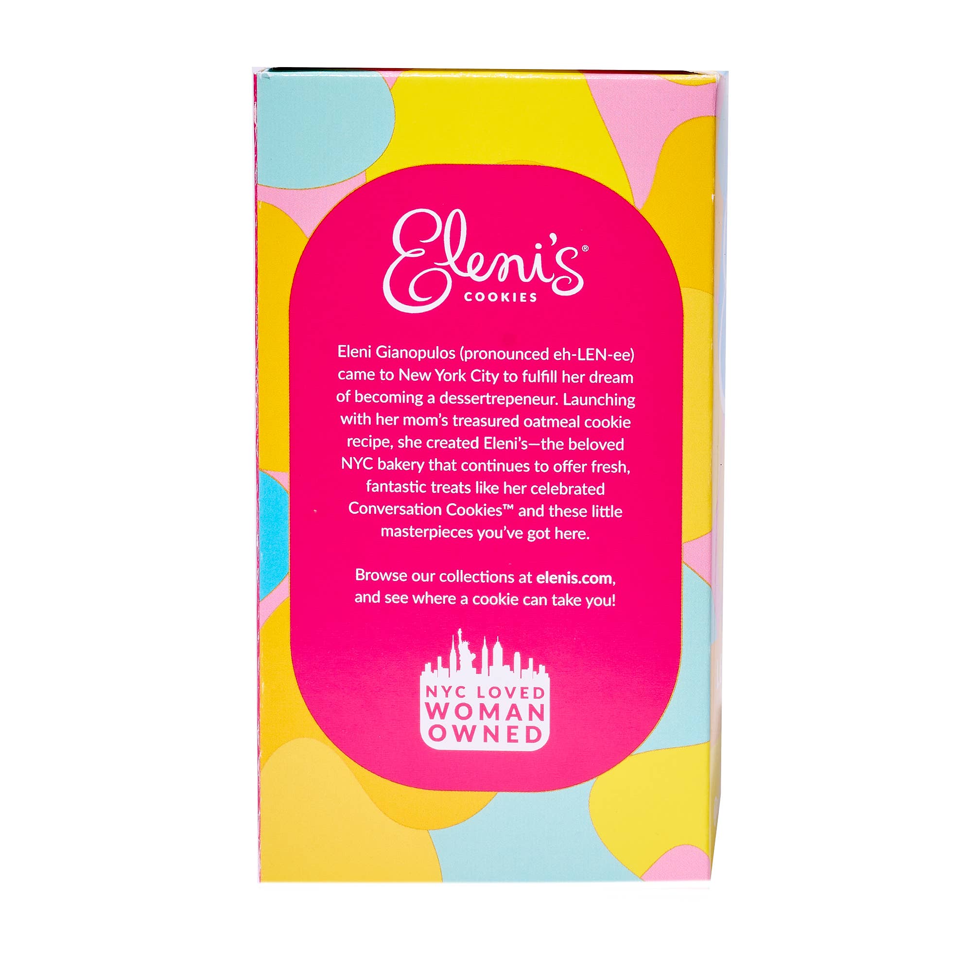 Eleni's Cookies - Wholesale Cookie - Lemon Sea Salt Crisp Cookie Rectangle Box7