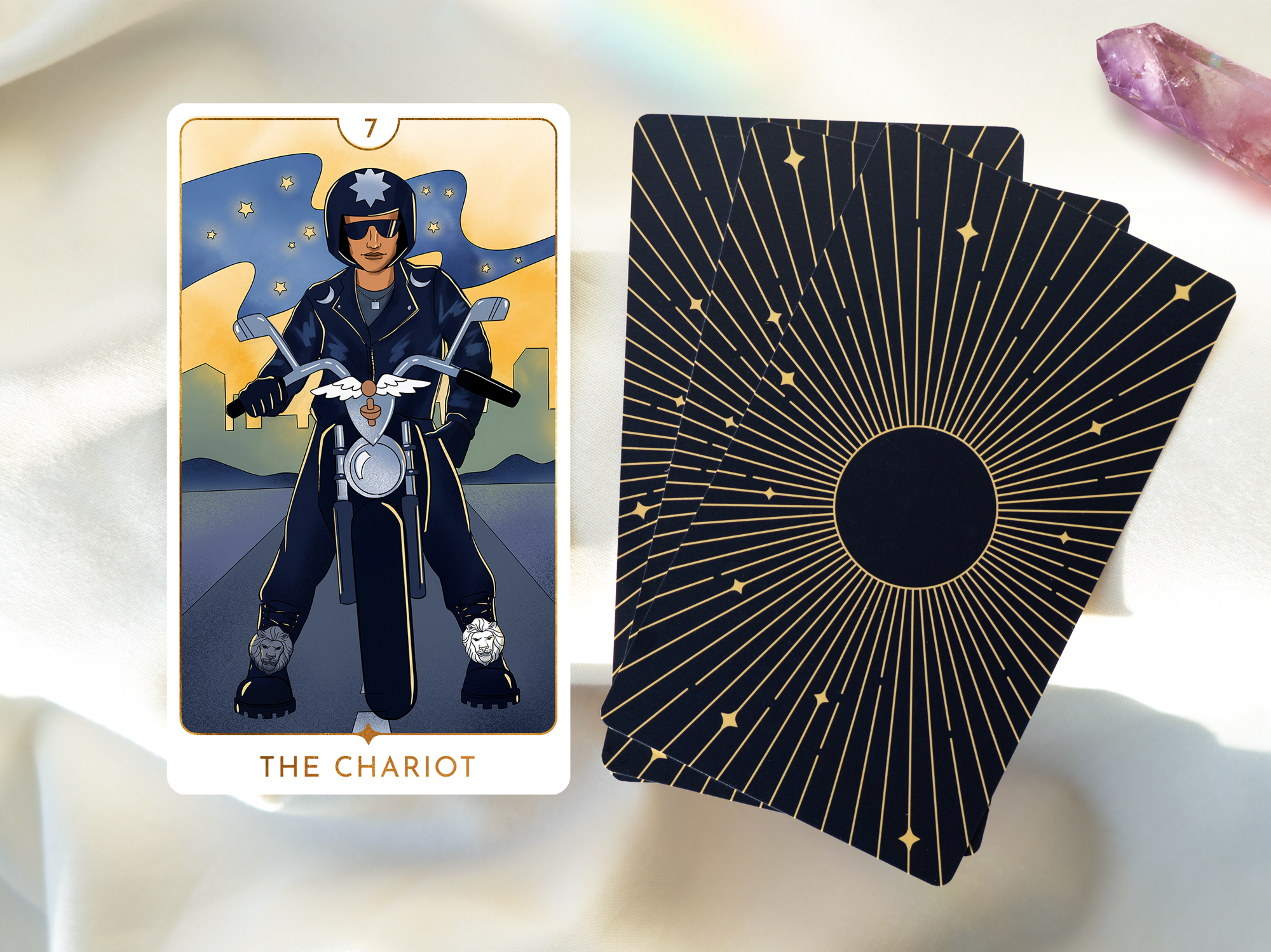 RYVE - Vente Cartes de tarot - Cartes de tarot Awaken avec guide - Jeu de tarot moderne7