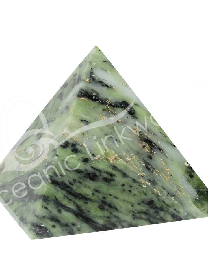 (PC)PYRAMID - JADE, NEPHRITE 2.5" for wholesale by Oceanic Linkways Inc
