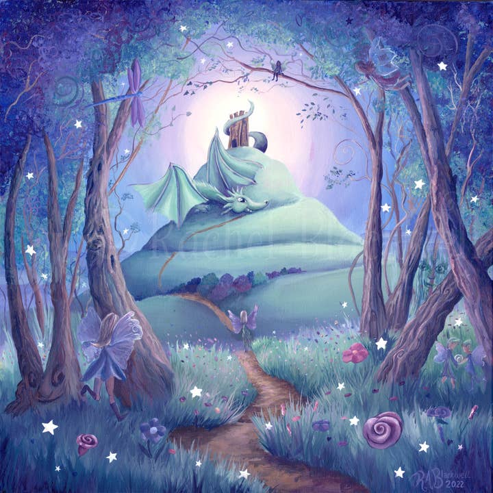 Stigen till Avalon - Liten Giclee för wholesale av Ethereal Earth