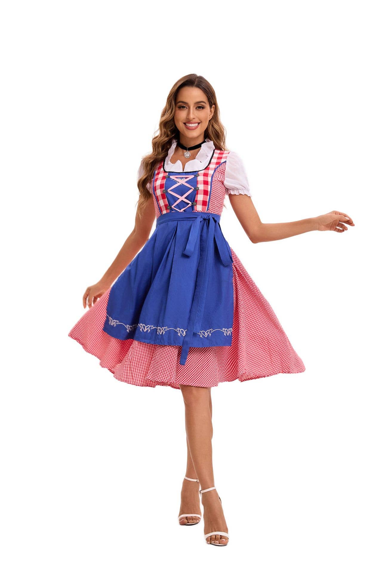 EmberLoom - Wholesale Costume - Women's - Halloween Cosplay Oktoberfest Maid Costume0