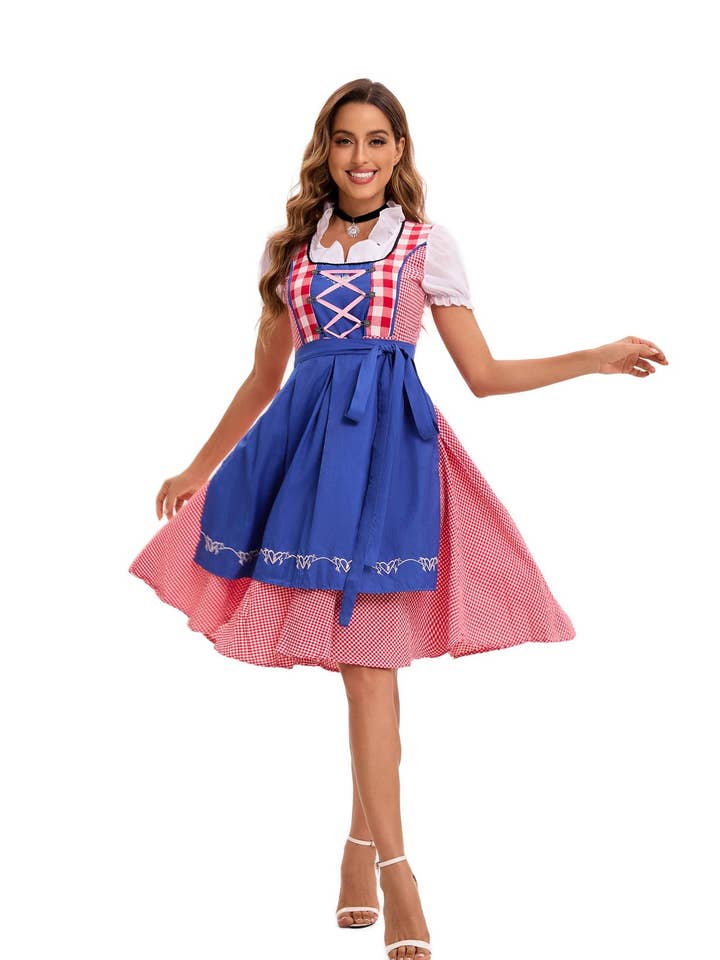EmberLoom - Wholesale Costume - Women's - Halloween Cosplay Oktoberfest Maid Costume
