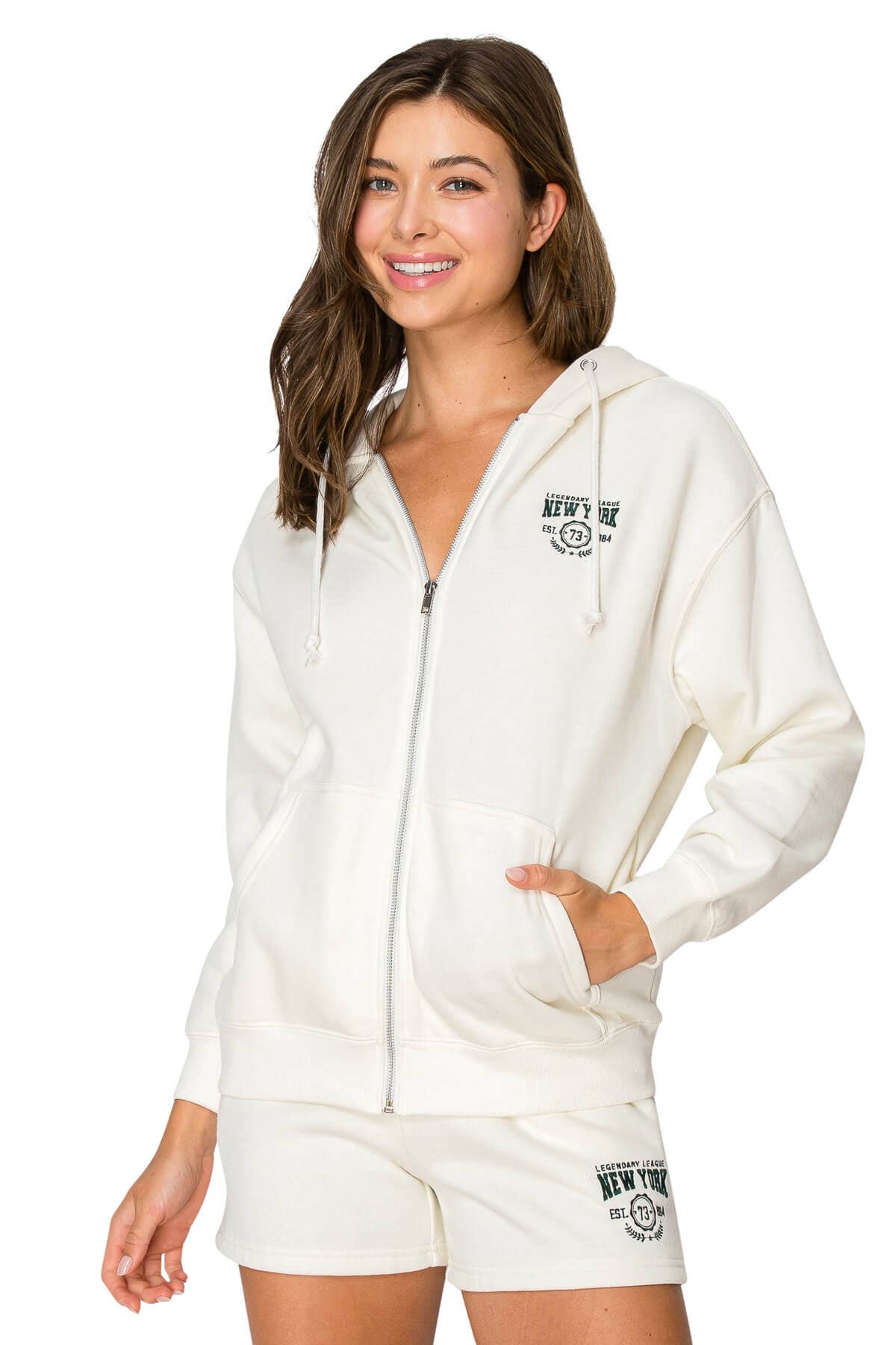 momo's shop❗️ Wholesale LAZY SUNDAY NEW YORK EMBO ZIP UP