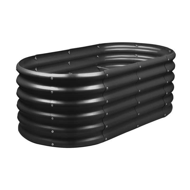 Rinkit Ltd - Wholesale Planter Box - Rounded Raised Garden Bed - 120cm x 60cm x 45cm - By Harbour Housewares