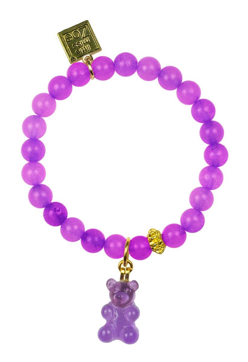 Little Miss Zoe – wholesale Pärlarmband – Barn – Yummy Björn ädelsten barn armband7