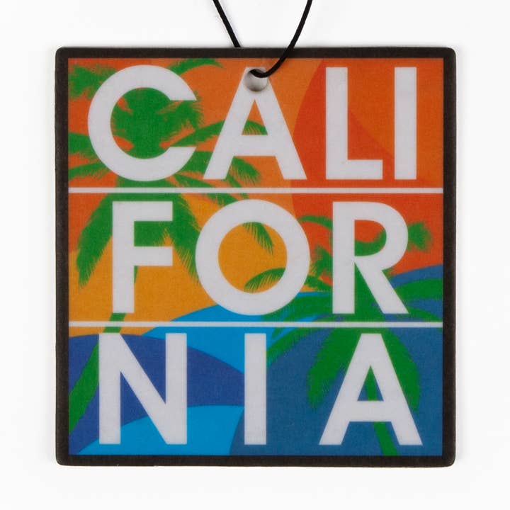 California Square Air Freshener Pack of 12 for wholesale by Fresh Fresheners