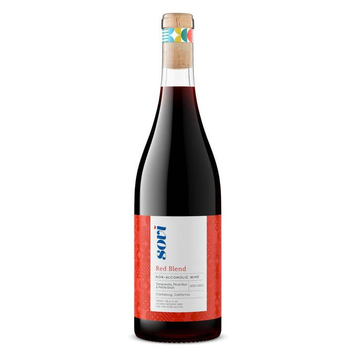 Red Blend - Non-Alcoholic Wine - Bottles for wholesale by Sovi Wine Co.