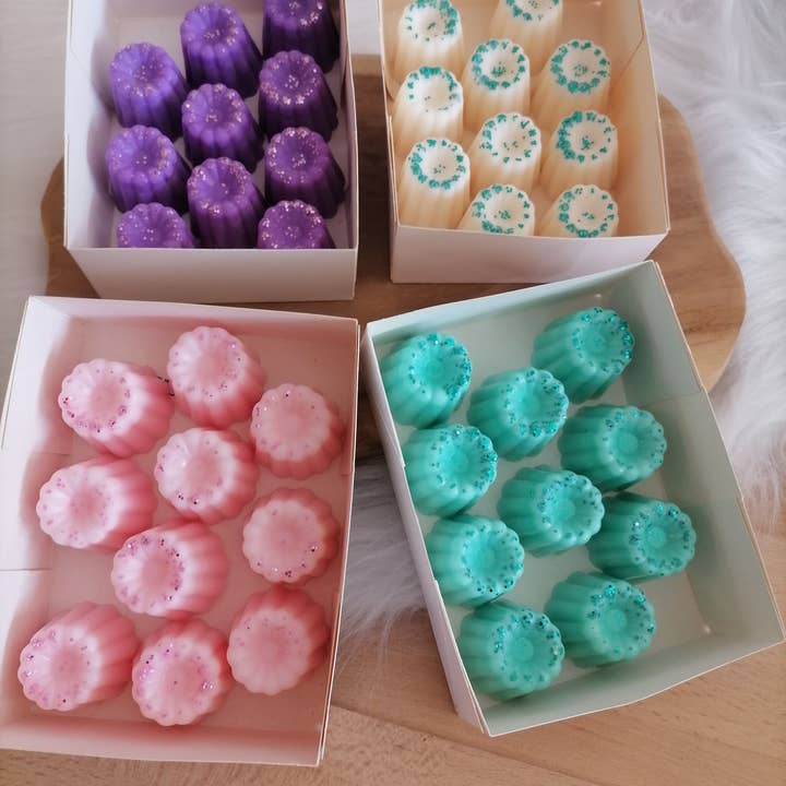 Rêves de gourmandises - Wholesale Wax Melt - Fluted perfumed fondants2