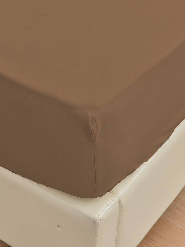 Okao Home Goods - Wholesale Sheet Set - Brown Bed Sheets, Bamboo - Cool Bamboo King & Queen Full2