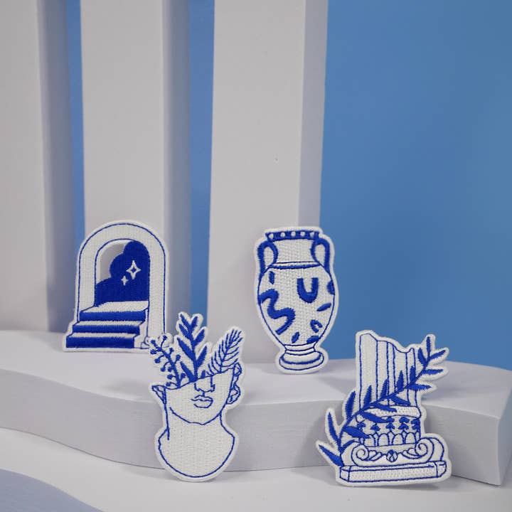 MALICIEUSE - Vendita all'ingrosso Toppe - Toppa termoadesiva Arco Greco1