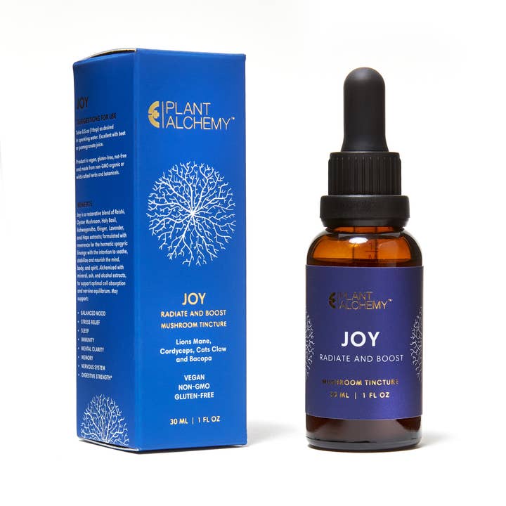 plant alchemy remedies - Wholesale Tincture - Joy - Spagyric Mushroom Tincture with Cordyceps