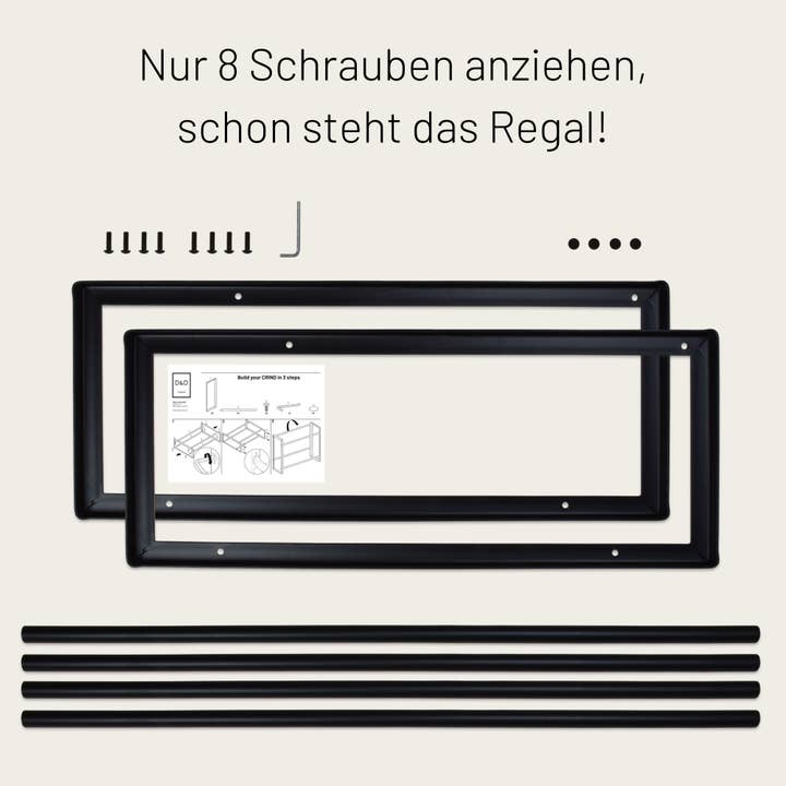 D&D Living – Caddy de cerveja/vinho por atacado – Cremalheira para caixas de bebidas D&D Living® para 6 caixas de metal3