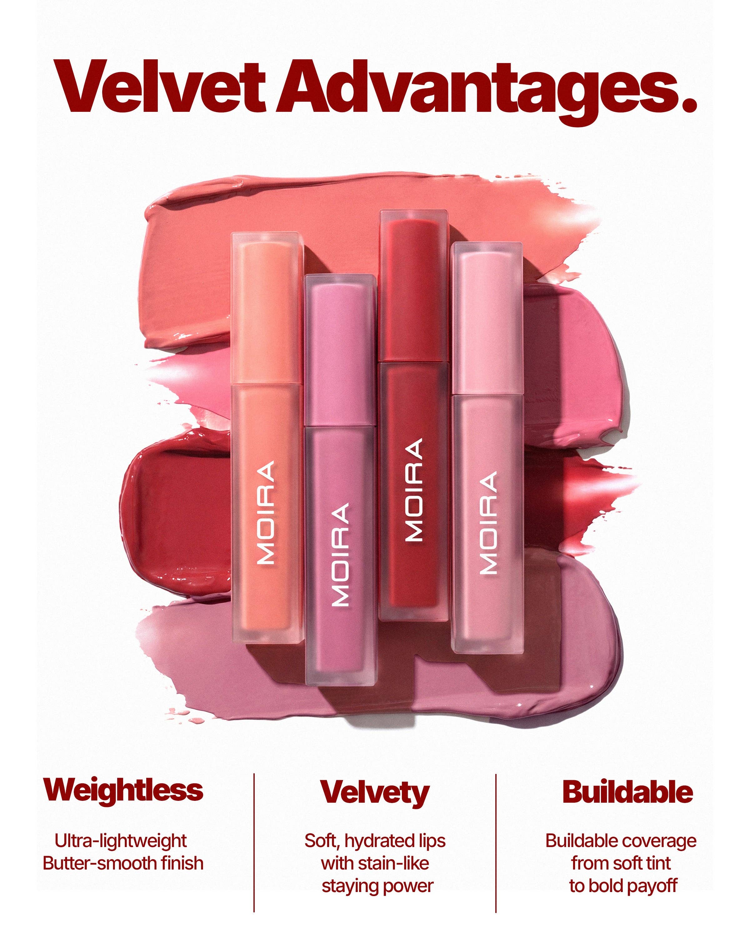 Moira Cosmetics - Wholesale Lip Stain/Dye/Tint - Velvet Air Lip Tint (008, Pep Talk)7