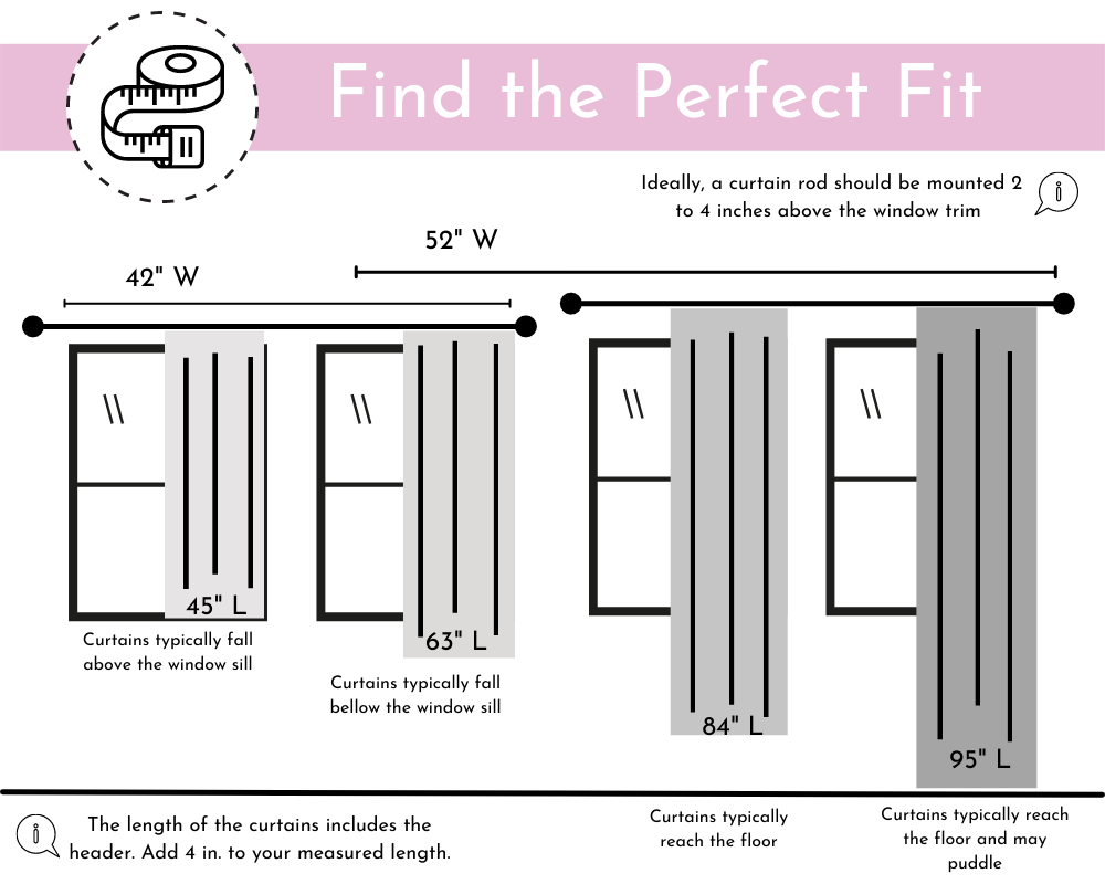 YOUR CHAIR COVERS - Wholesale Curtain - 42 X 84 Inch Blackout Polyester Curtains with Rod Pocket Black - 2 Panels5