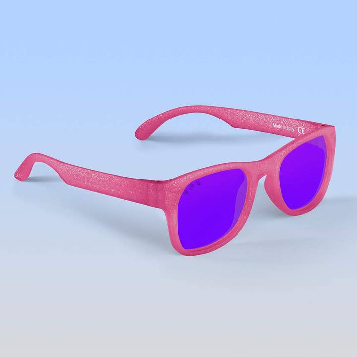 Roshambo Eyewear - Wholesale Sunglasses - Kids - Pink Glitter Sunglasses8