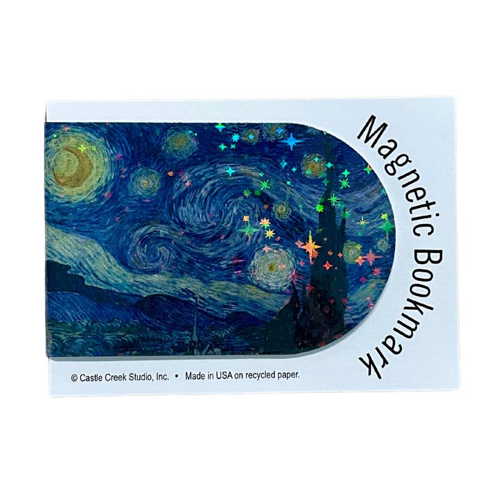 Laminated Magnetic Bookmark for wholesale by Castle Creek Studio Inc.