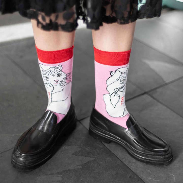 Arte Do Pé - Wholesale Socks - Unisex - Tina Premium Artist Sock2