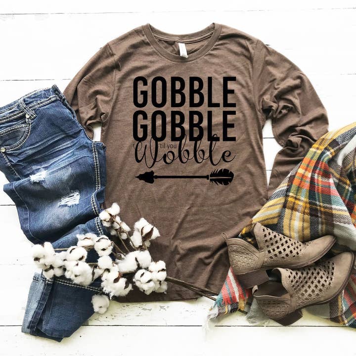 Gobble Til You Wobble pour la vente par Great Tees