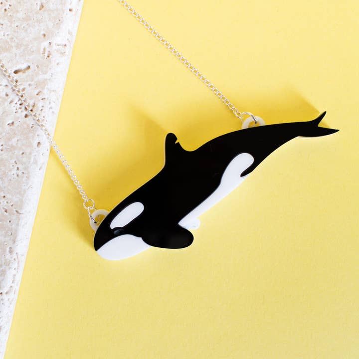 Orca Necklace for wholesale by Finest Imaginary