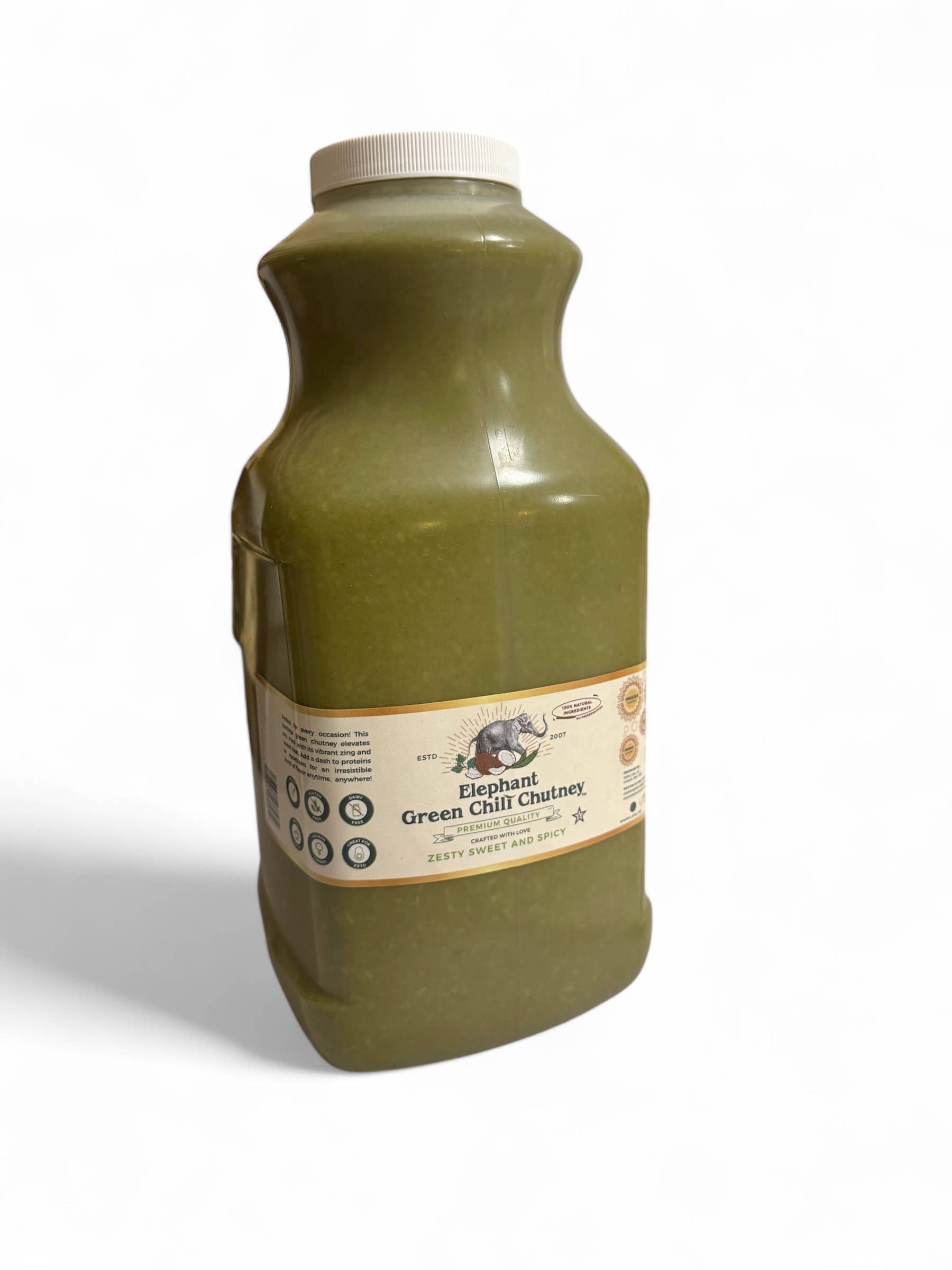Elephant Green Chili Chutney - Wholesale Chutney - Elephant Green Chili Chutney For Foodservice0