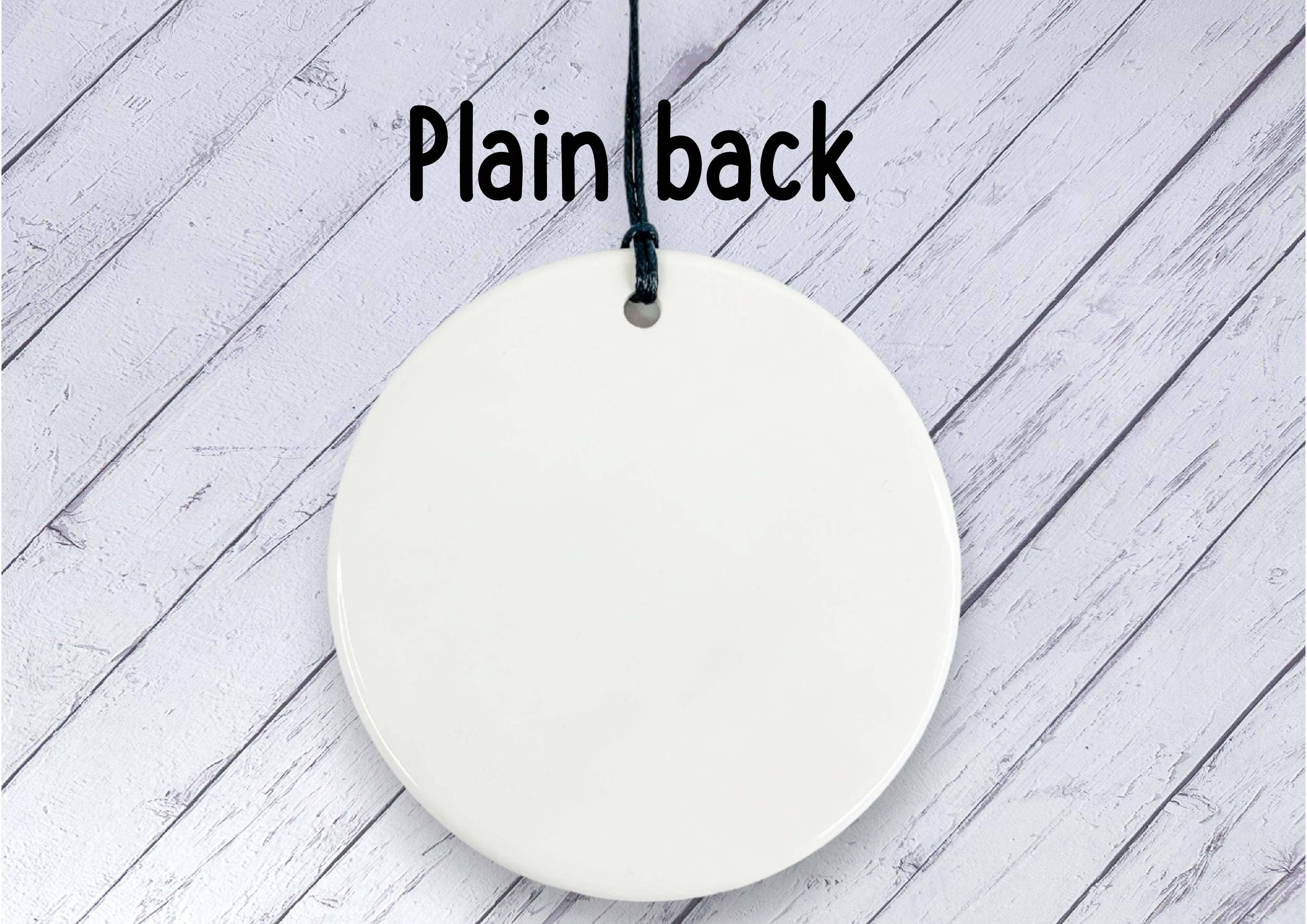 Dios Designs - Wholesale Ornament - Gift for Grandma - If Grandmas were flowers I'd pick You Floral Ceramic circle2