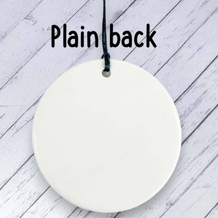 Dios Designs - Wholesale Ornament - Gift for Grandma - If Grandmas were flowers I'd pick You Floral Ceramic circle2