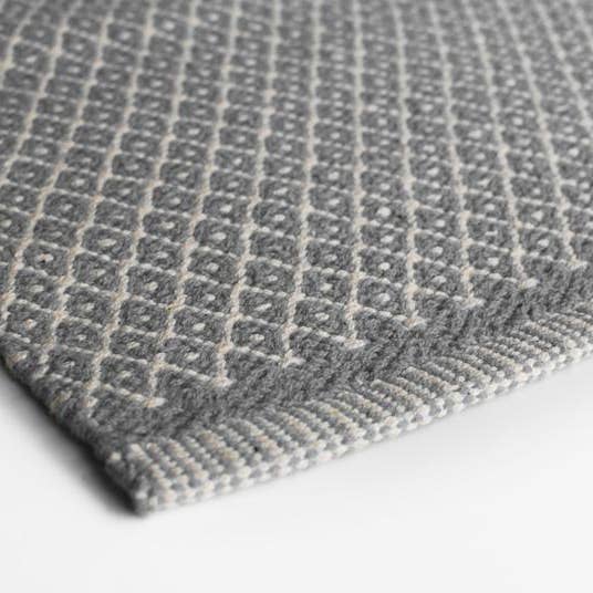 Matta - Grå Rhombe - 70x130cm för wholesale av Aspegren Denmark
