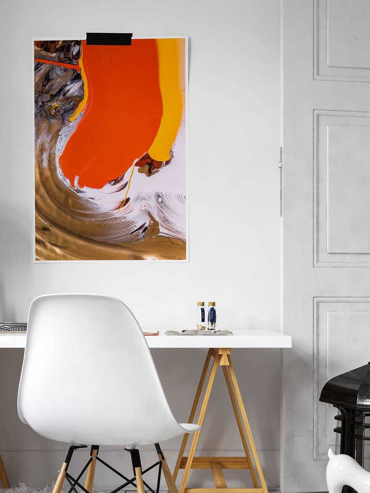 Mam Sunset Abstrakt Print for engroshandel hos The Underdog Print Shop