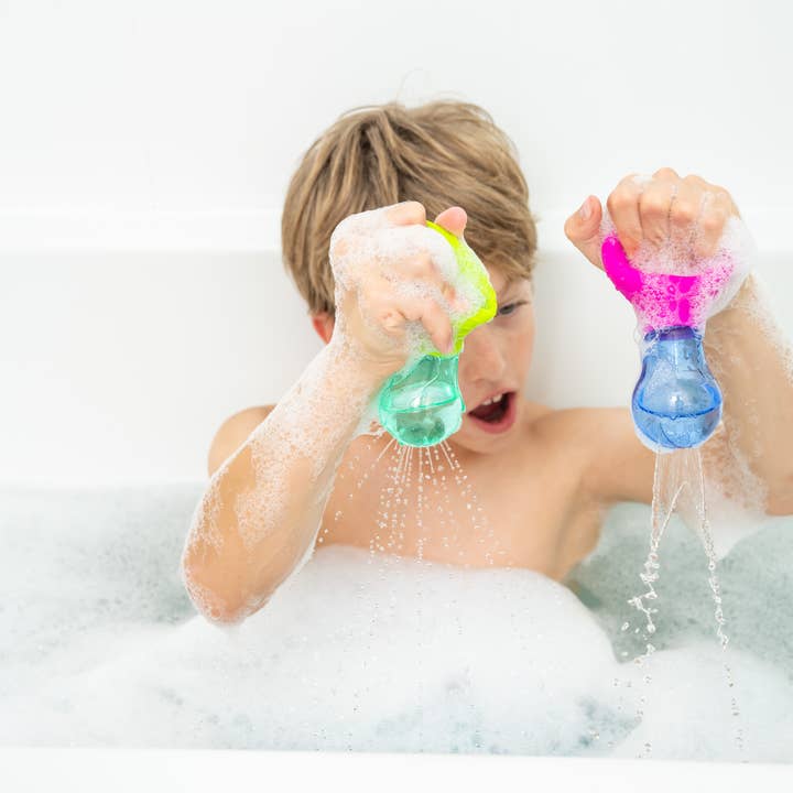 Möbi Games Inc. - Venta al por mayor Juguete para la bañera - Bebés - Skwooshlz Bulbos para Exprimir con Agua1