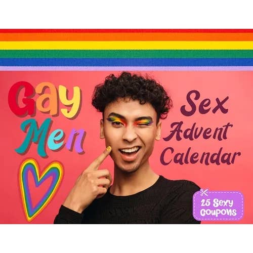 Books by splitShops - Wholesale Book - Adult - Gay men sex advent calendar book: For Couples and Boyfriends Who Want To Spice Things Up While Waiting For Christmas. 25 Naughty Vouchers and A Differ - Paperback
