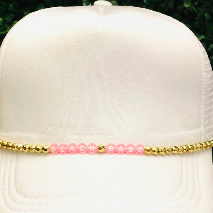ShannAgains Jewels - Wholesale Hat Accessory - Women's - Beach Babe Trucker Hat Chain2