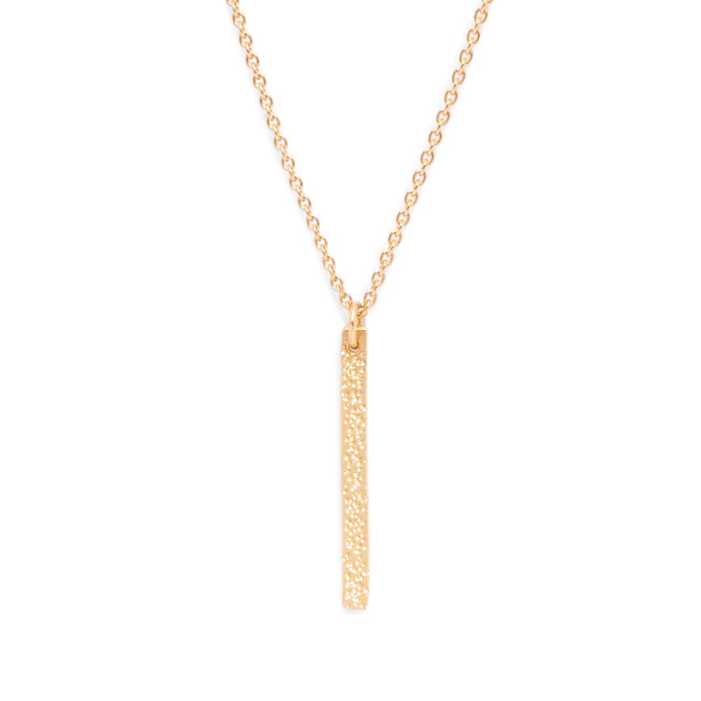 Christina Kober Designs - Wholesale Pendant/Charm Necklace - MINI BAR NECKLACE | diamond dusted2