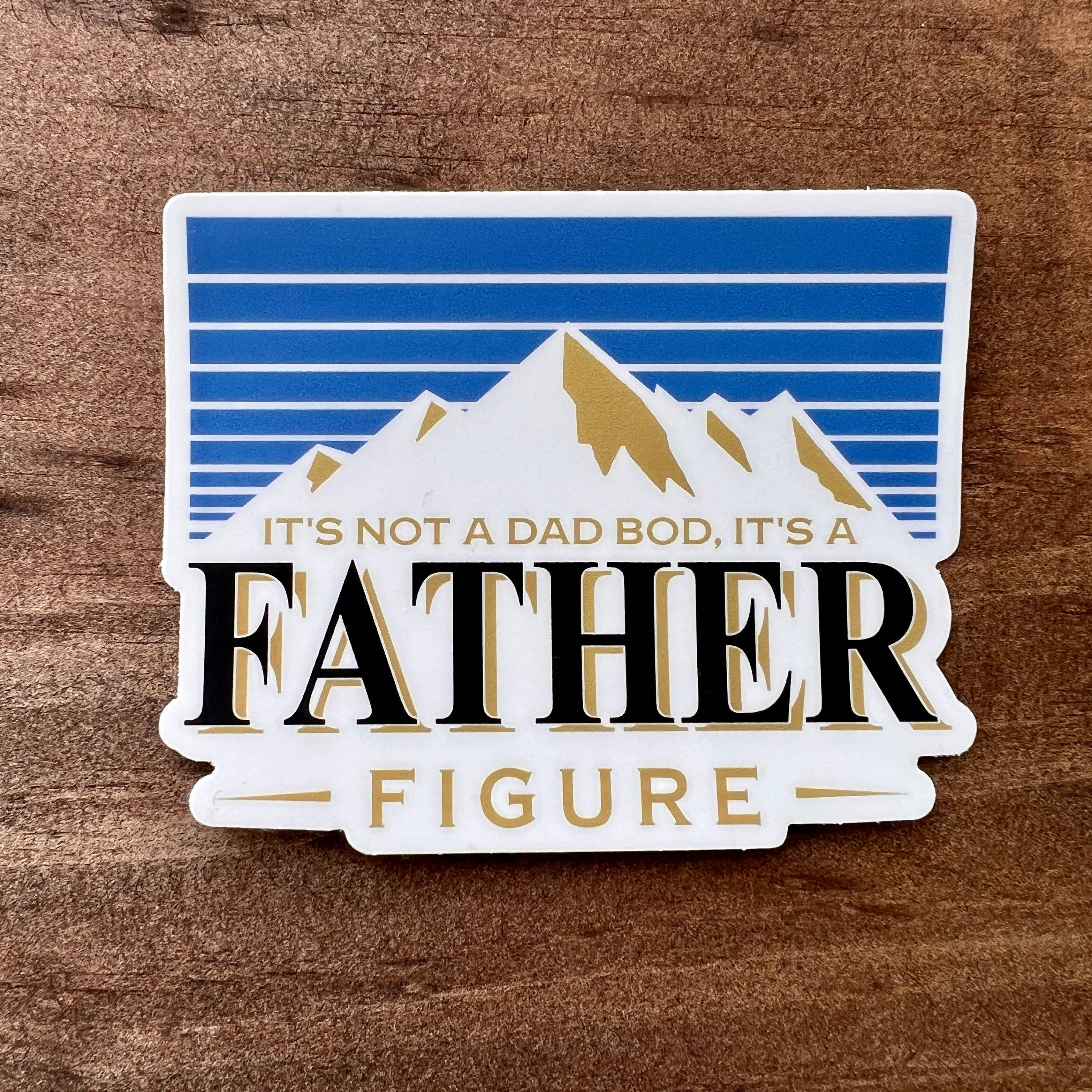 208 Tees - Vente Autocollant - Autocollant Dad Bod | Vinyle Durable | Résistant aux Intempéries0