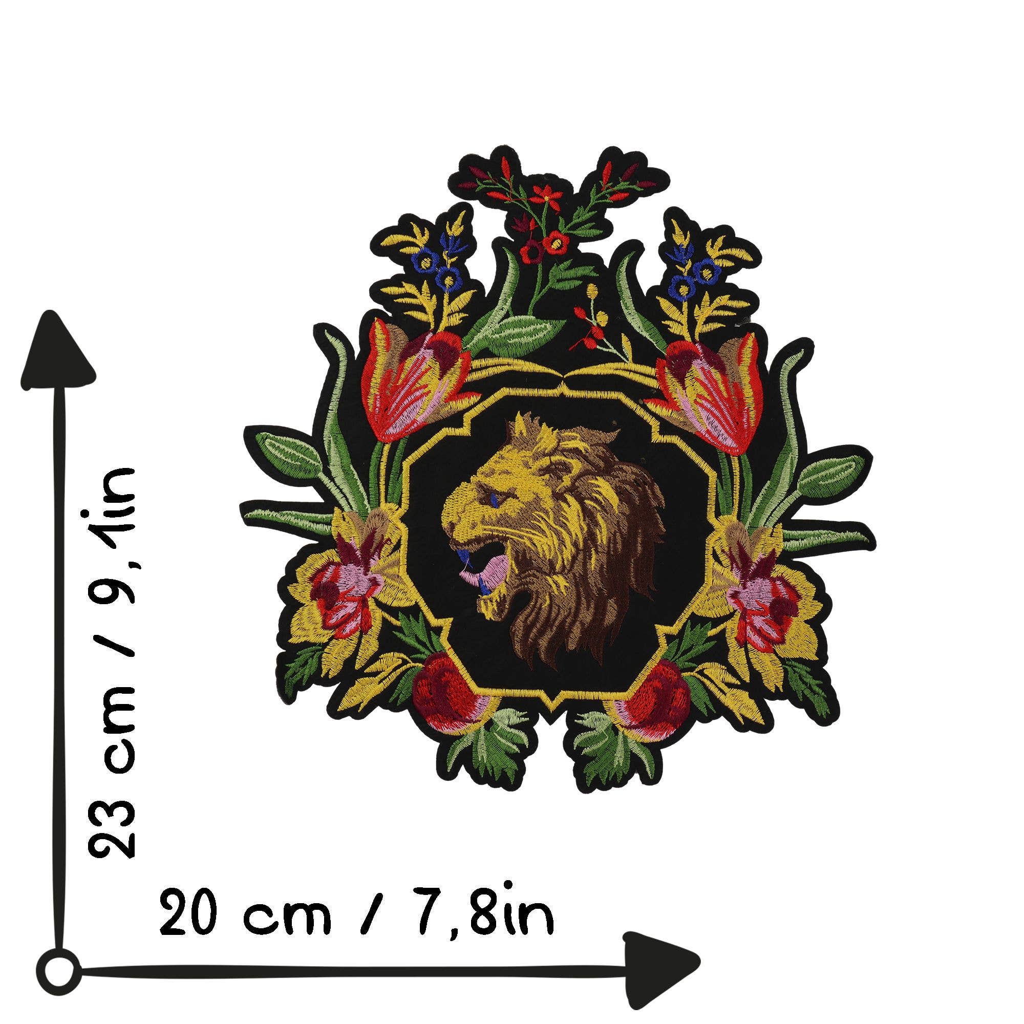Tribal Trade GmbH - Vente Écusson - Grande écusson Planète Saturne XL4