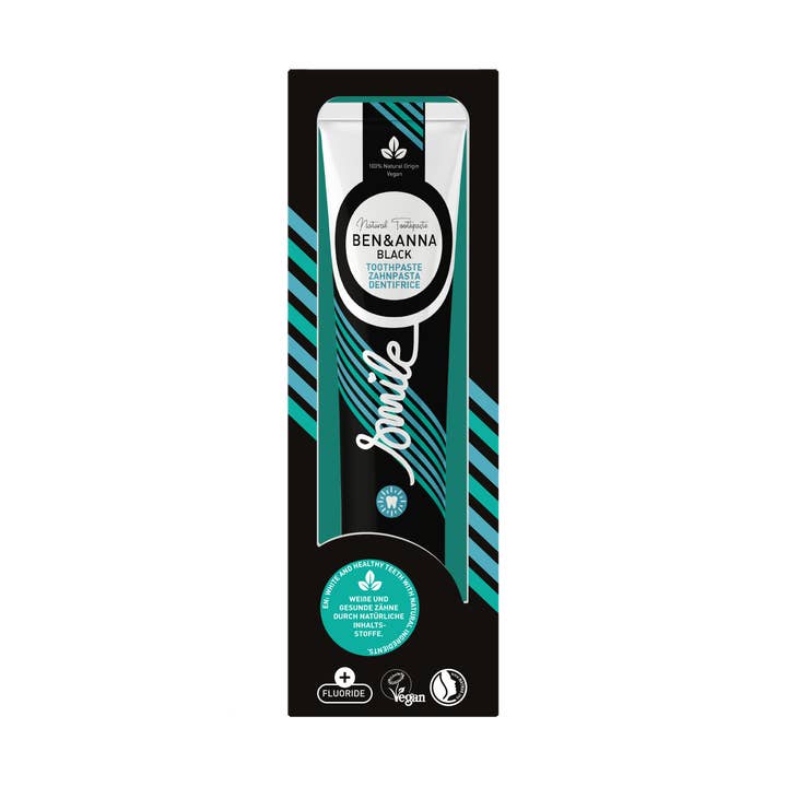 Toothpaste Tube-Black for wholesale by Ben & Anna