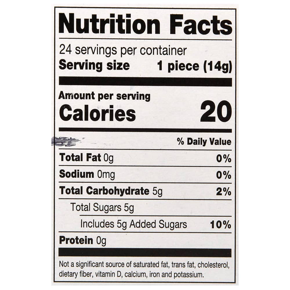 La Luna Bella - Toys - Vente Bonbons durs - Bonbons Lèvres en Cire Wack-O-Wax Charms 24ct - Jouets LLB7