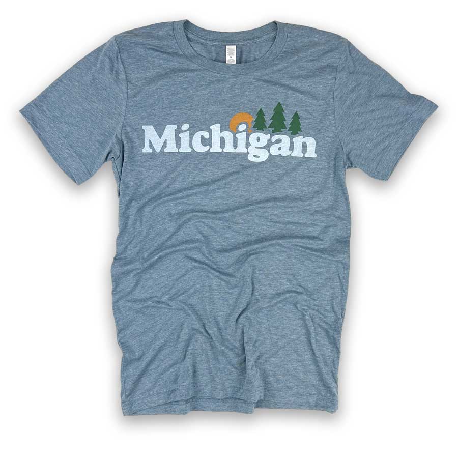 Unparalleled Apparel - Wholesale Screen Printed T-Shirt - Unisex - Michigan Classic T-Shirt6