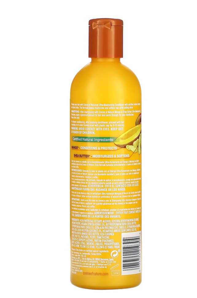 Hair Konection Corporation - Wholesale Hair Conditioner - Creme of Nature Mango and Shea Butter  Conditioner 12oz0
