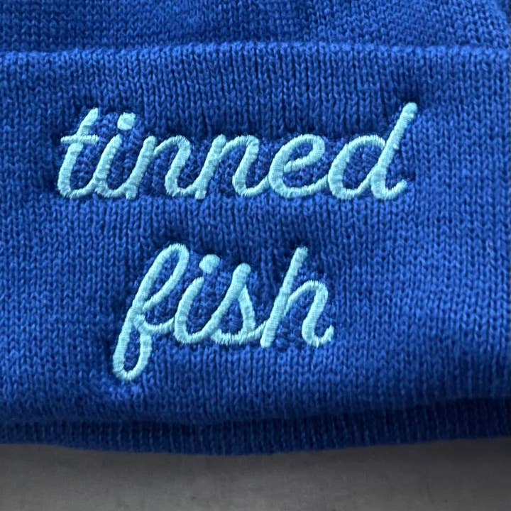 The Silver Spider - Wholesale Beanie - Women's - Tinned Fish knit beanie Winter hat Made in America usa