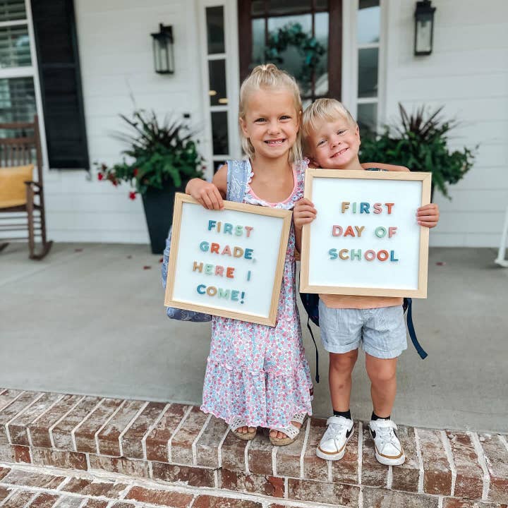 The Type Set Co. - Wholesale Whiteboard/Dry-Erase Board - 12x12 Magnetic Whiteboard