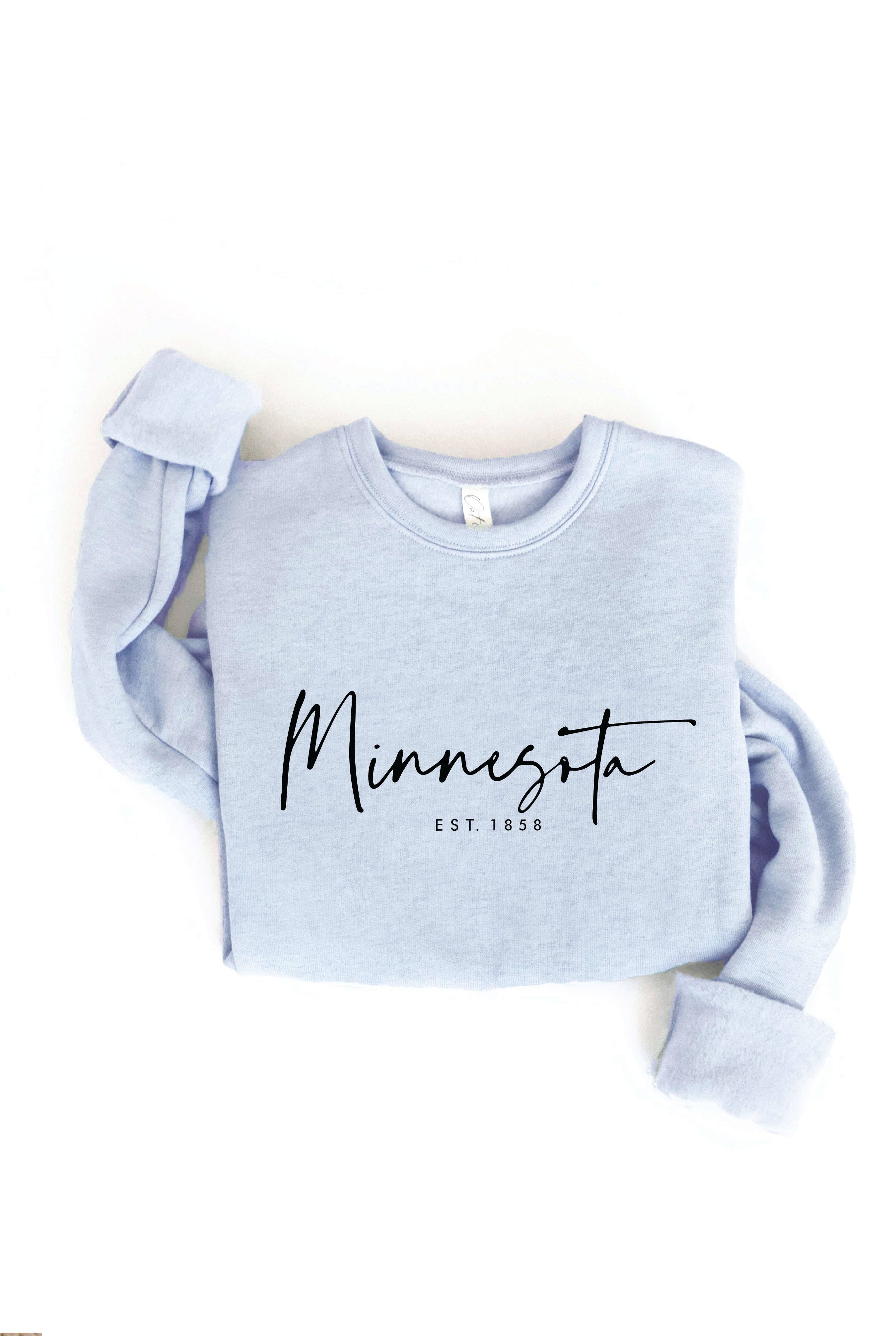 OAT COLLECTIVE – wholesale Graphic sweatshirt – Women’s – MINNESOTA EST.1858 Graphic Sweatshirt14