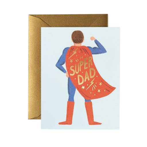 Rifle Paper Co. - Wholesale Father's Day Card - Super Dad Card
