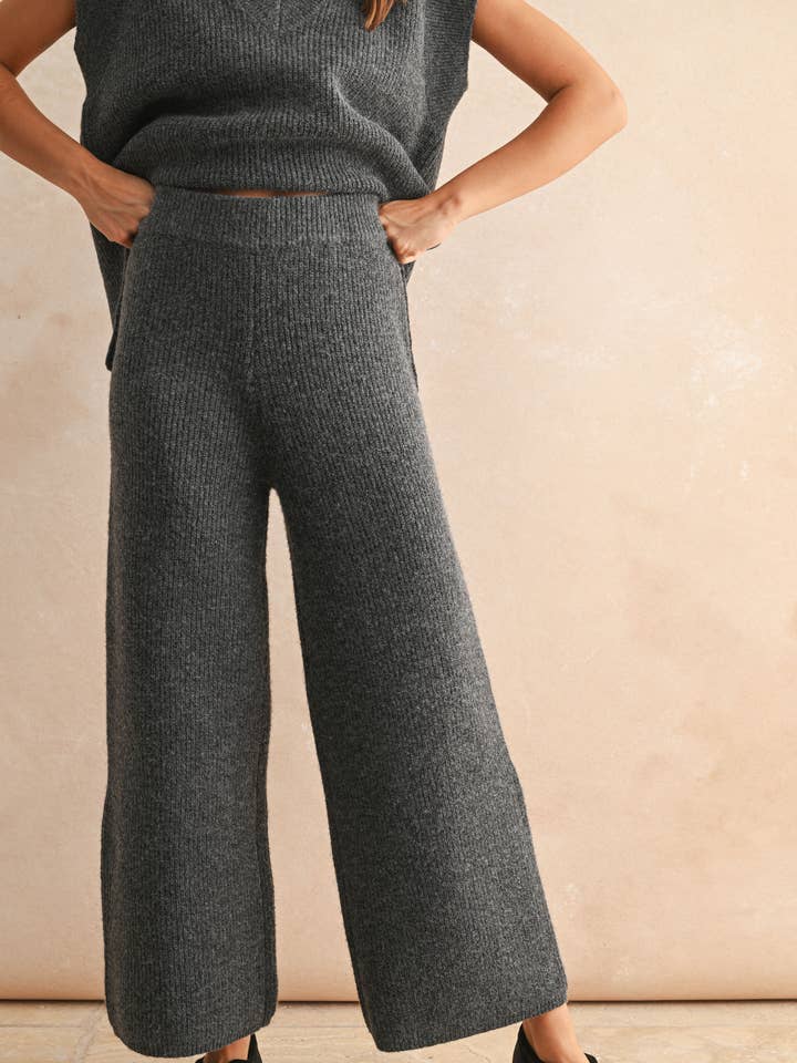 MMP1112 CASUAL SWEATER PANTS for wholesale by MIOU MUSE