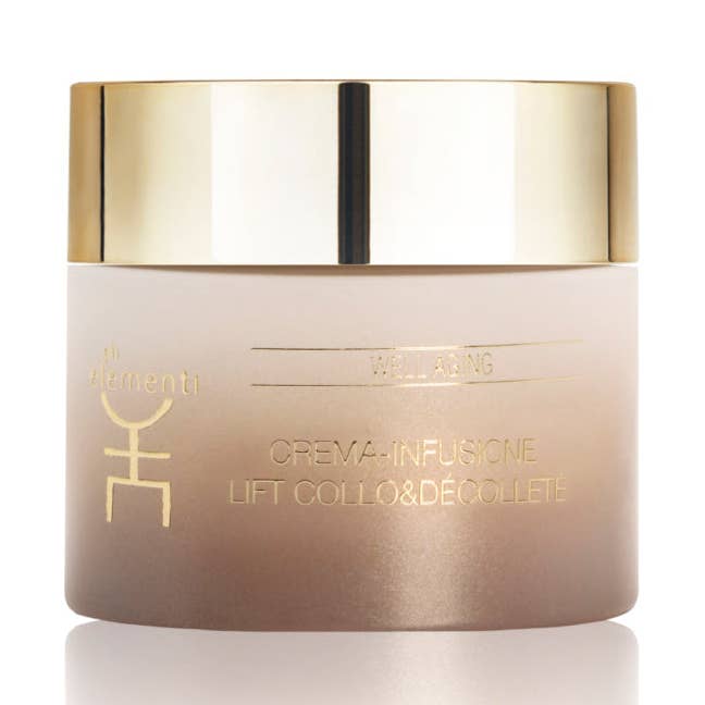 Cream-infusion lift neck & décolleté for wholesale by gli elementi