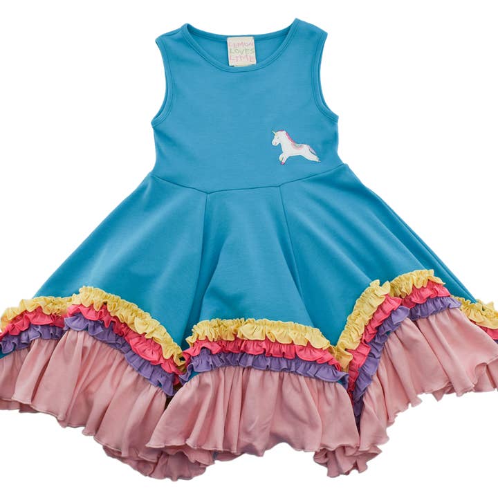 Unicorn Unique Dress for wholesale by Lemon Loves Lime