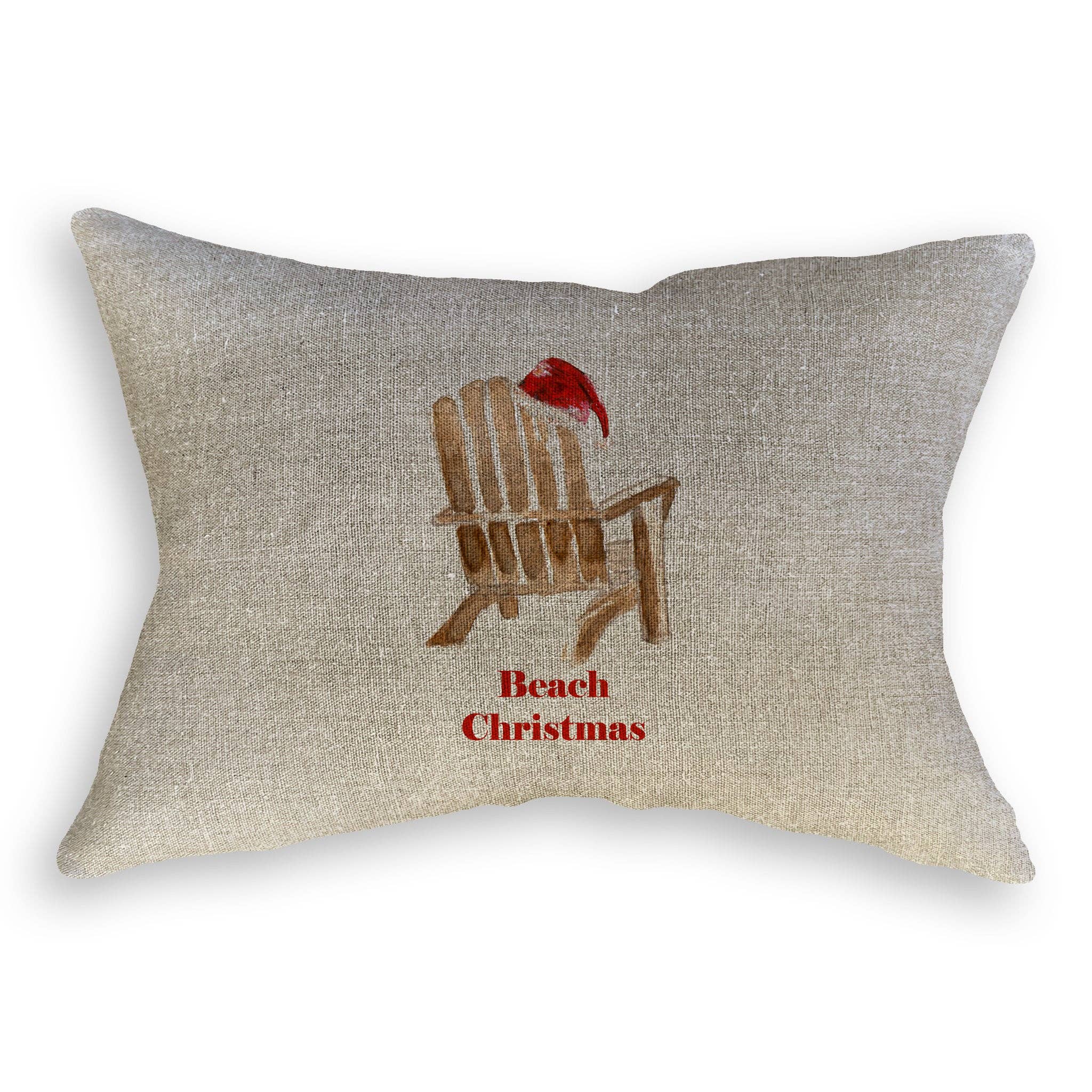 French Graffiti - Wholesale Theedoek - Strandstoel met kerstmuts8