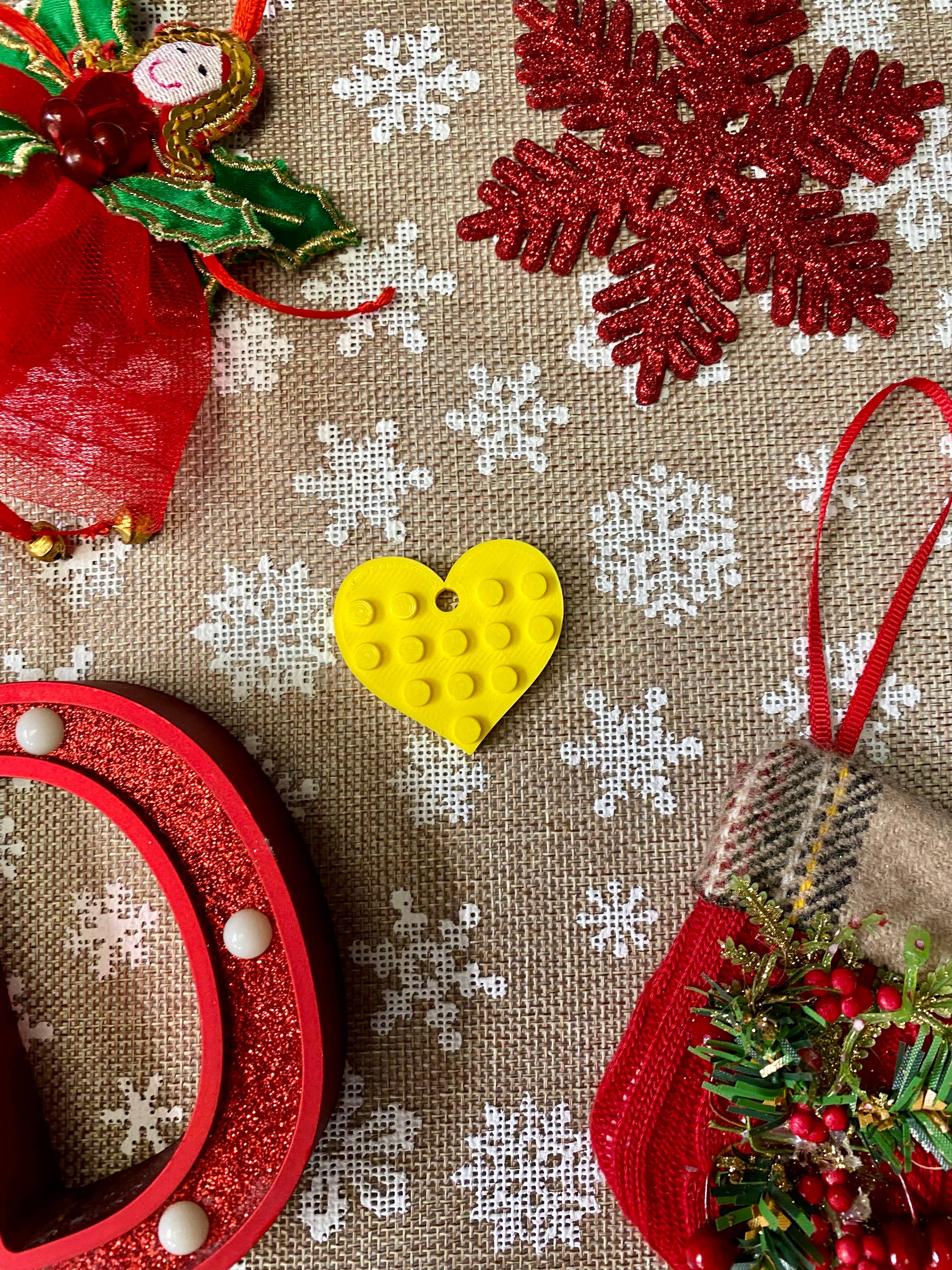 Made Happy Gifts - Wholesale Keychain - Kids - Star, Heart and Brick Zip Compatible with LEGO® Bricks10