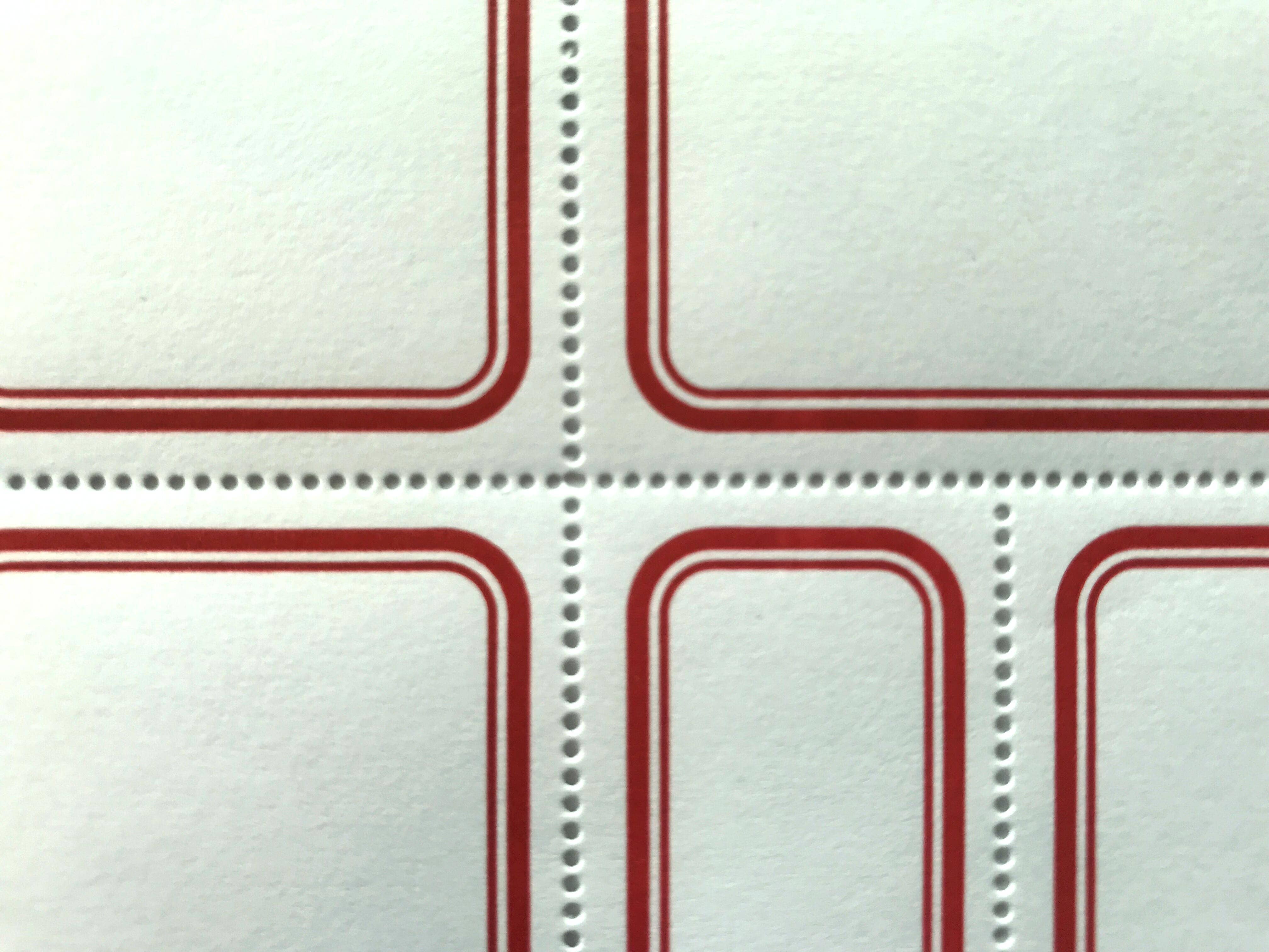 The Portland Stamp Company - Wholesale Gift Tag Label - Blank Labels — Classic, Red9