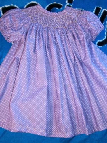 Vestido Purple Dot, 18 meses para venta al por mayor de Especially For Ewe