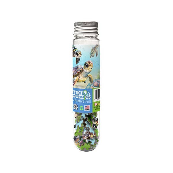 Micro Puzzles - Wholesale Puzzle - Adult - Flippin Awesome Sea Turtles - Marine Life
